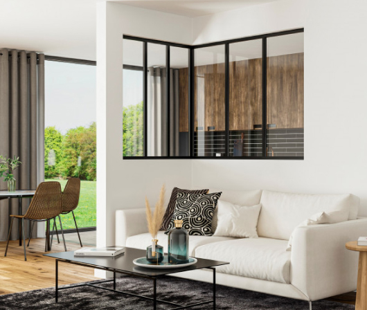 Verrière en aluminium, vente et pose de verrière en aluminium à Lyon