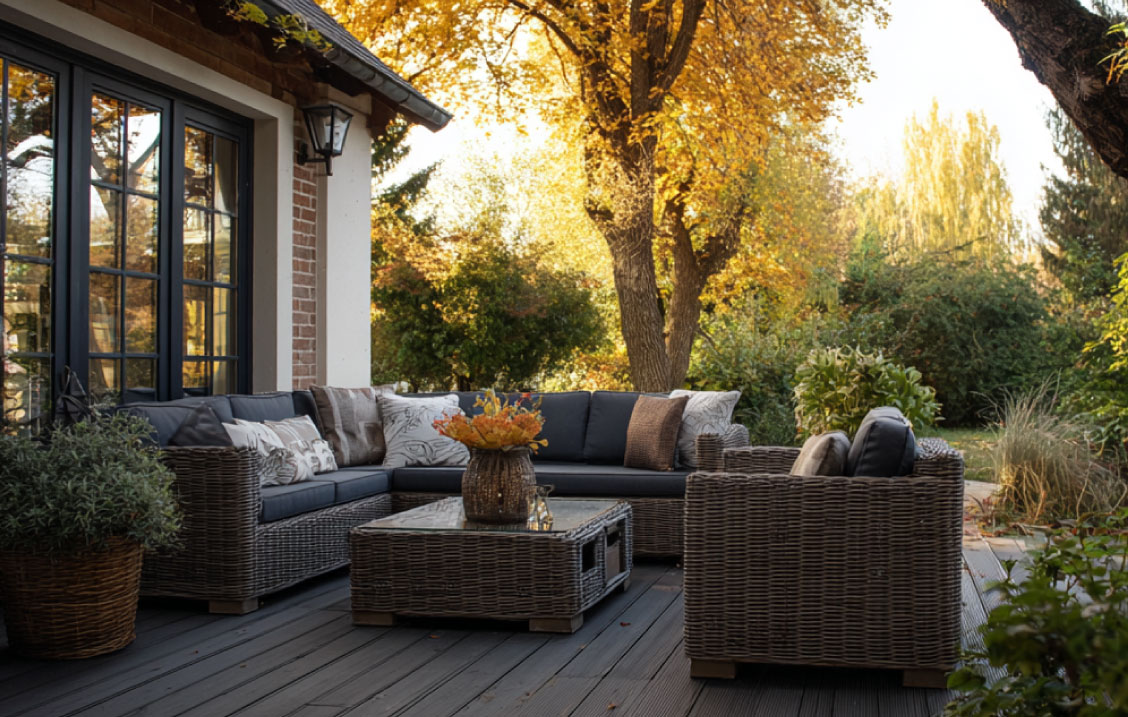 Préparer sa terrasse composite à l’arrivée du froid : les bons gestes pour la protéger durablement